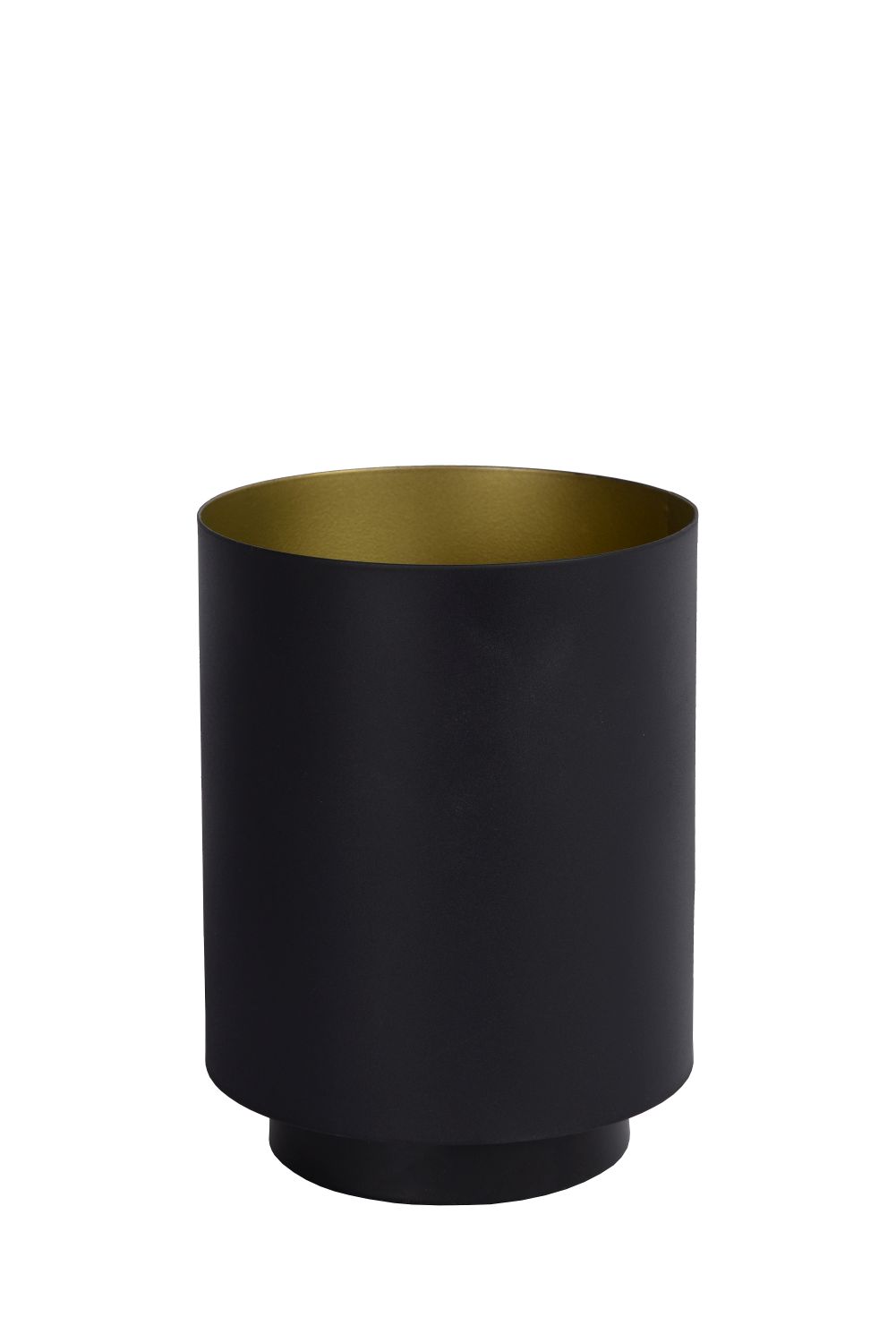 Lucide SUZY - Lampe de table - Ø 12 cm - E14 - Noir