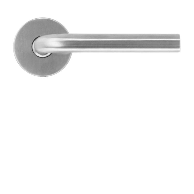 Poignée de porte pro perugia lucera 16mm inox sans rosace