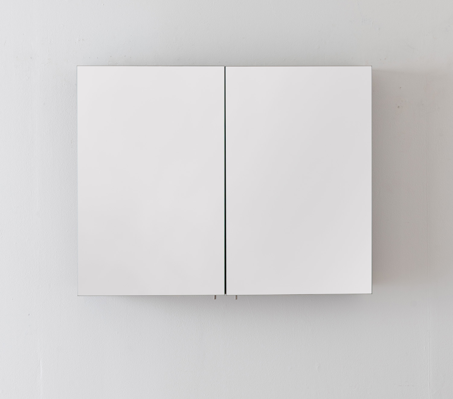 Spiegelkast Tarik rechthoekig met dubbelzijdige spiegeldeuren amber eik 90x70cm