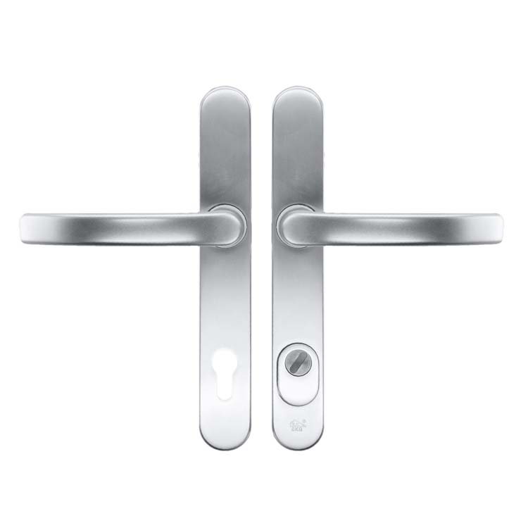 Veiligheidsgarnituur pro kruk+kruk  safe alu 92mm