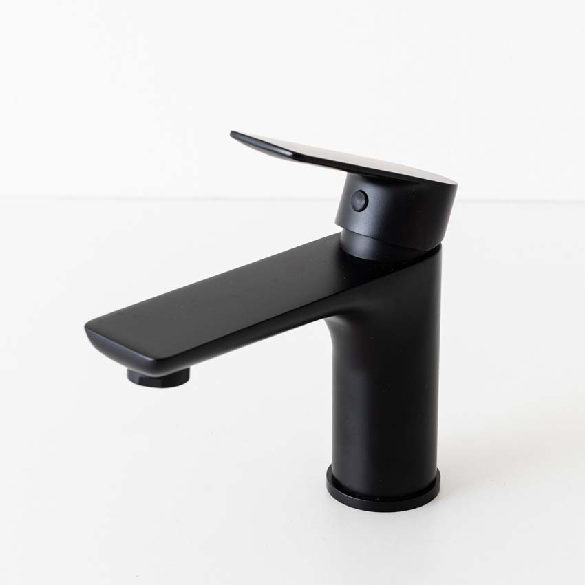 Robinet de lavabo Miles noir mat
