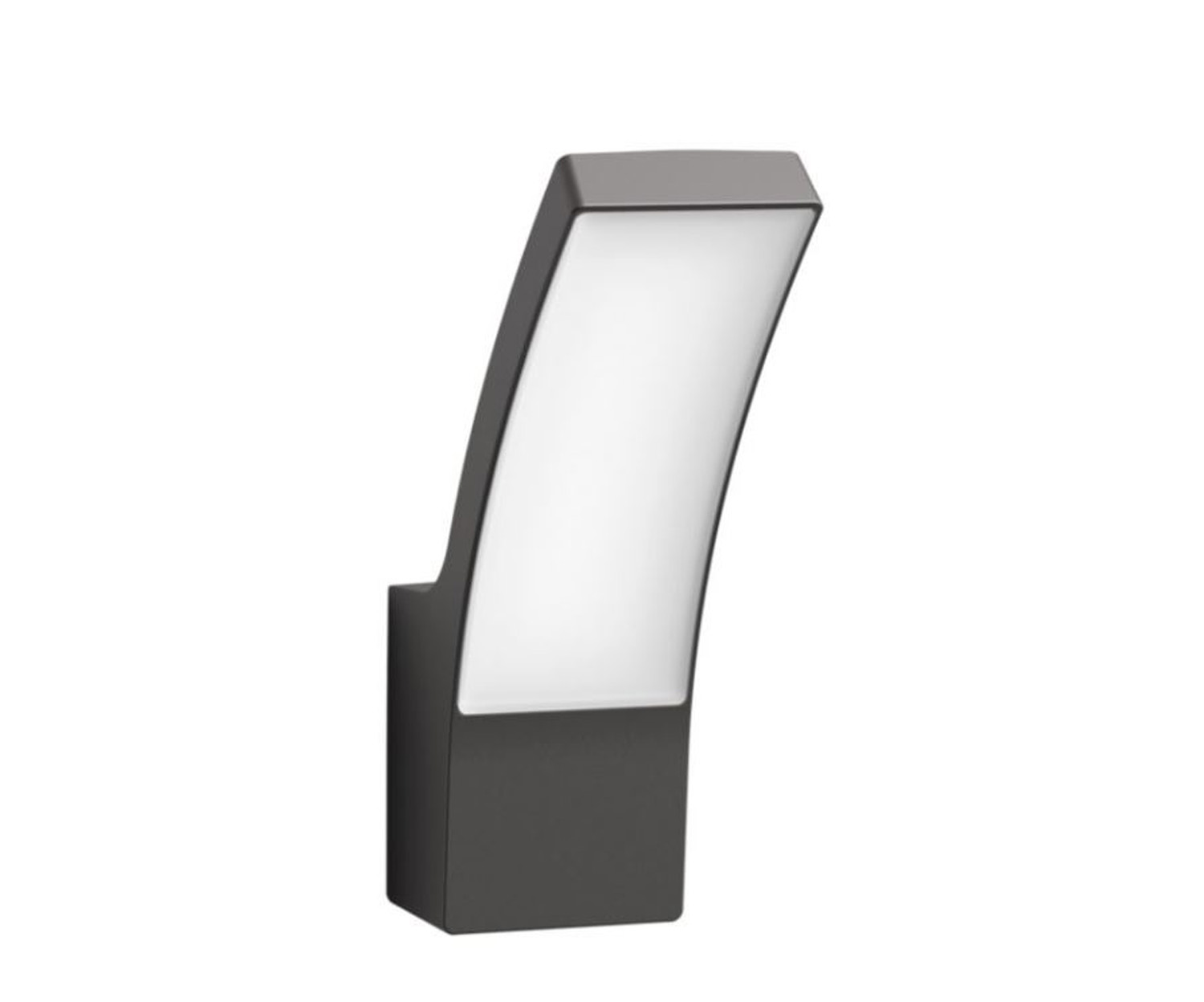 Applique murale extérieure - anthracite - 16x8x24cm - LED - 1x4,3W - 2700K