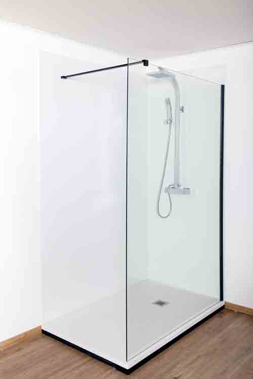 Panneau de douche Minimalism polycarbonate blanc 140x250cm