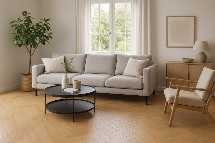 Laminaat 8mm eik natuur napoli 84x16,8cm