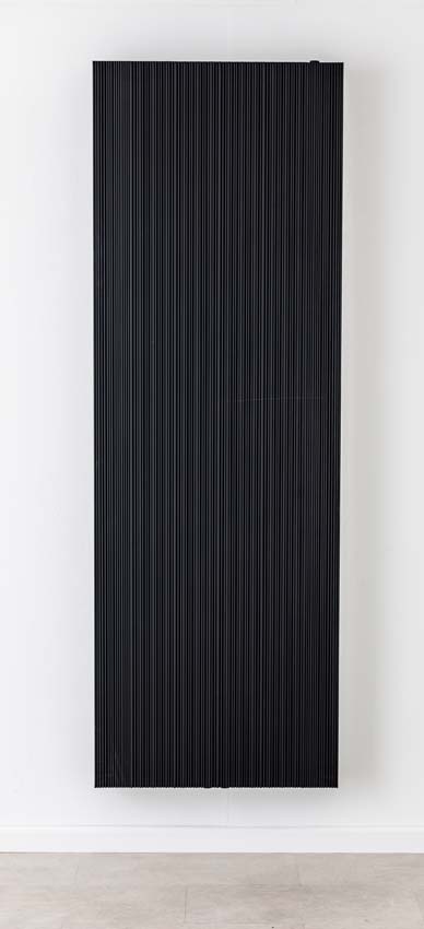 Designradiator Dice Line Up 200x68cm zwart 1935Watt