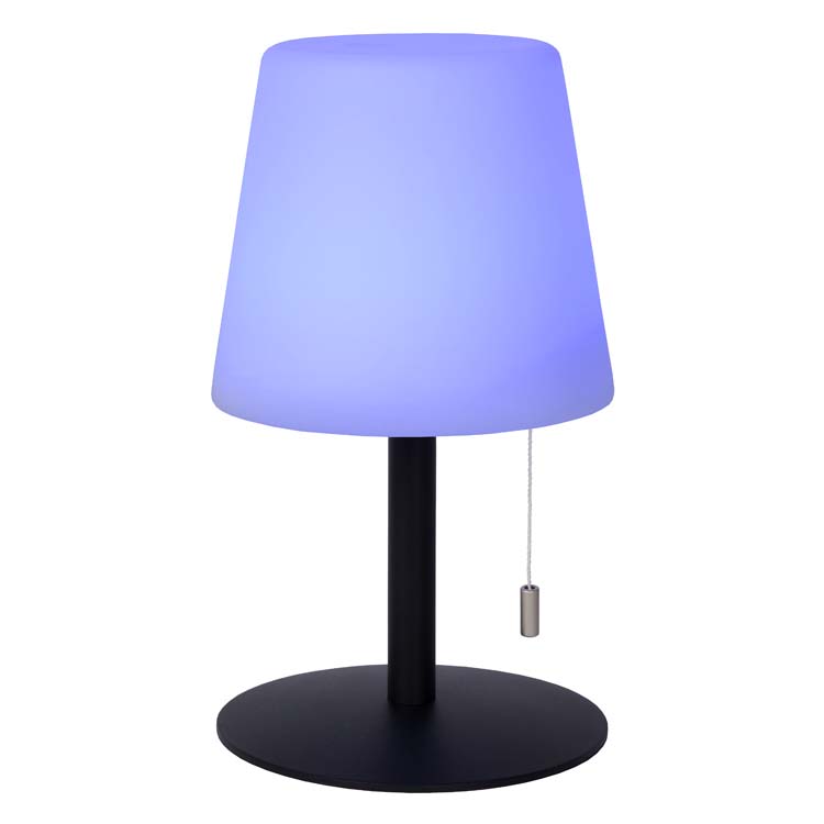 Lampe de table extérieure - anthracite - Ø15,5cm - dimmable - LED - 1,8W - 3000K - IP54 - RGB