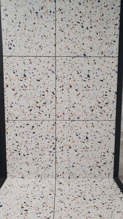 Carrelage de sol et mural Minimal terrazzo colormix 60x60cm
