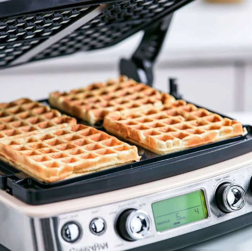 Wafelplaten voor contactgrill Greenpan PFAS-vrij zwart 40x34cm