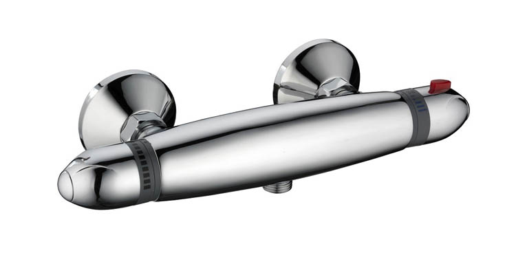 Douchekraan Stevie thermostatisch chroom