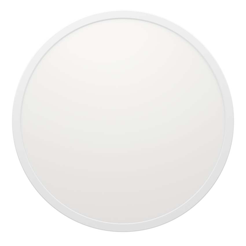 Plafonnier - Blanc - Ø50cm - Dimmable - LED - 1x36W - 2700-6500K - télécommande
