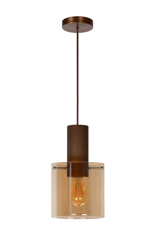 Hanglamp - amber - Ø20cm - E27 - 40W