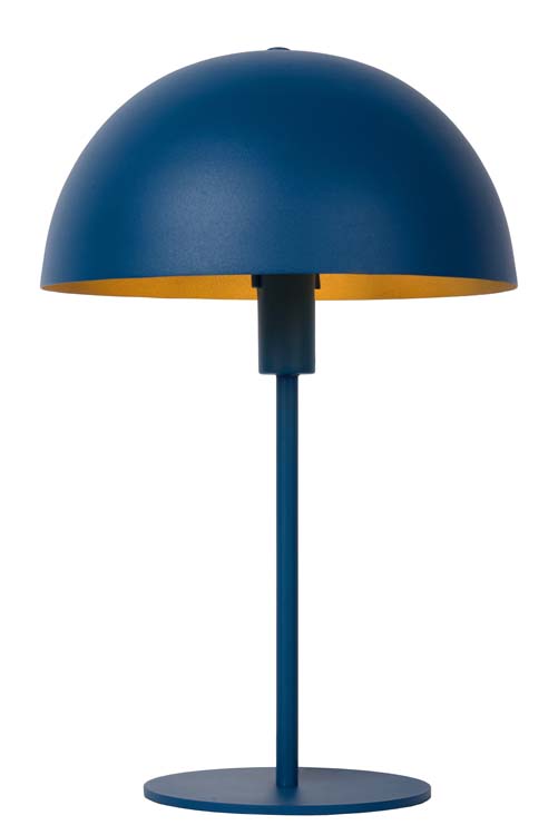Lampe de table - bleu - Ø25cm - E14 - 40W