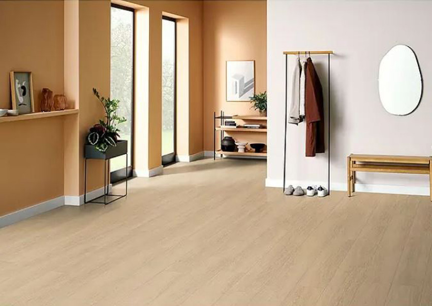 Stratifié 8mm chêne naturel albano 129,2x19,3cm