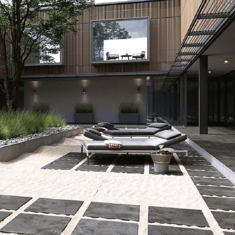 Dalle de terrasse New Rock 59,4x59,4x2cm