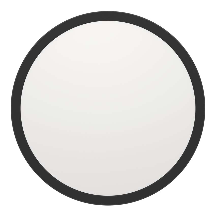 Plafondlamp - Zwart - Ø38cm - LED - 1x24W - 2700-6500K - IP44
