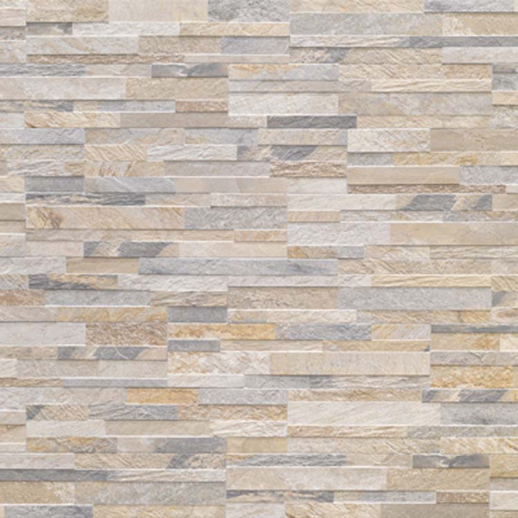 Wandtegel Stone steenstrip beige 15x61cm