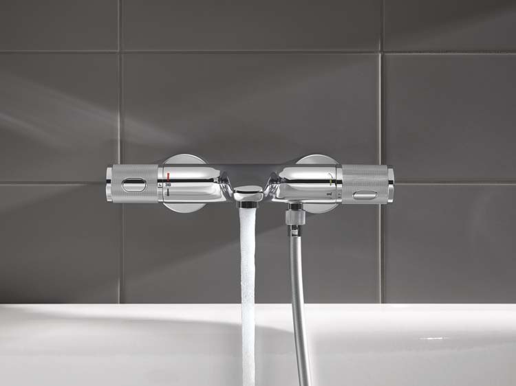 Badkraan Grohe Precision Feel thermostatisch chroom