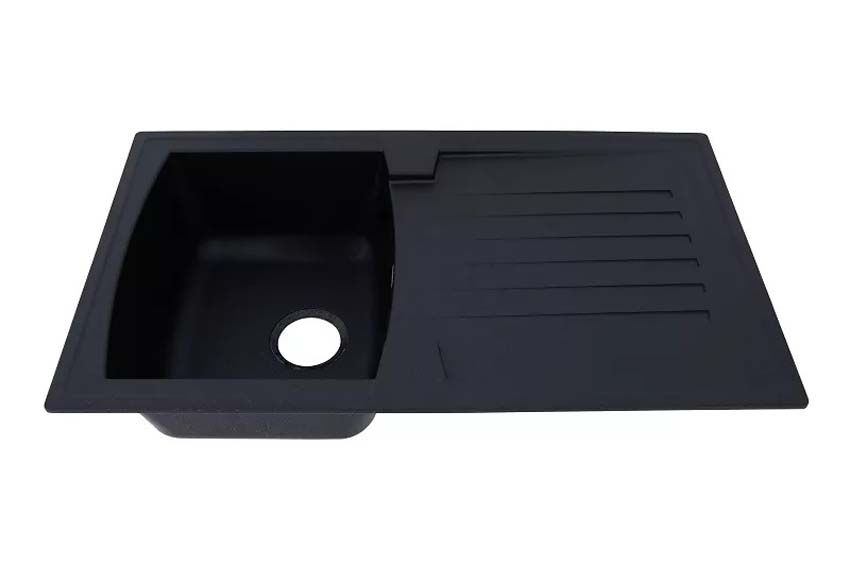 Évier Nils noir 86x50cm