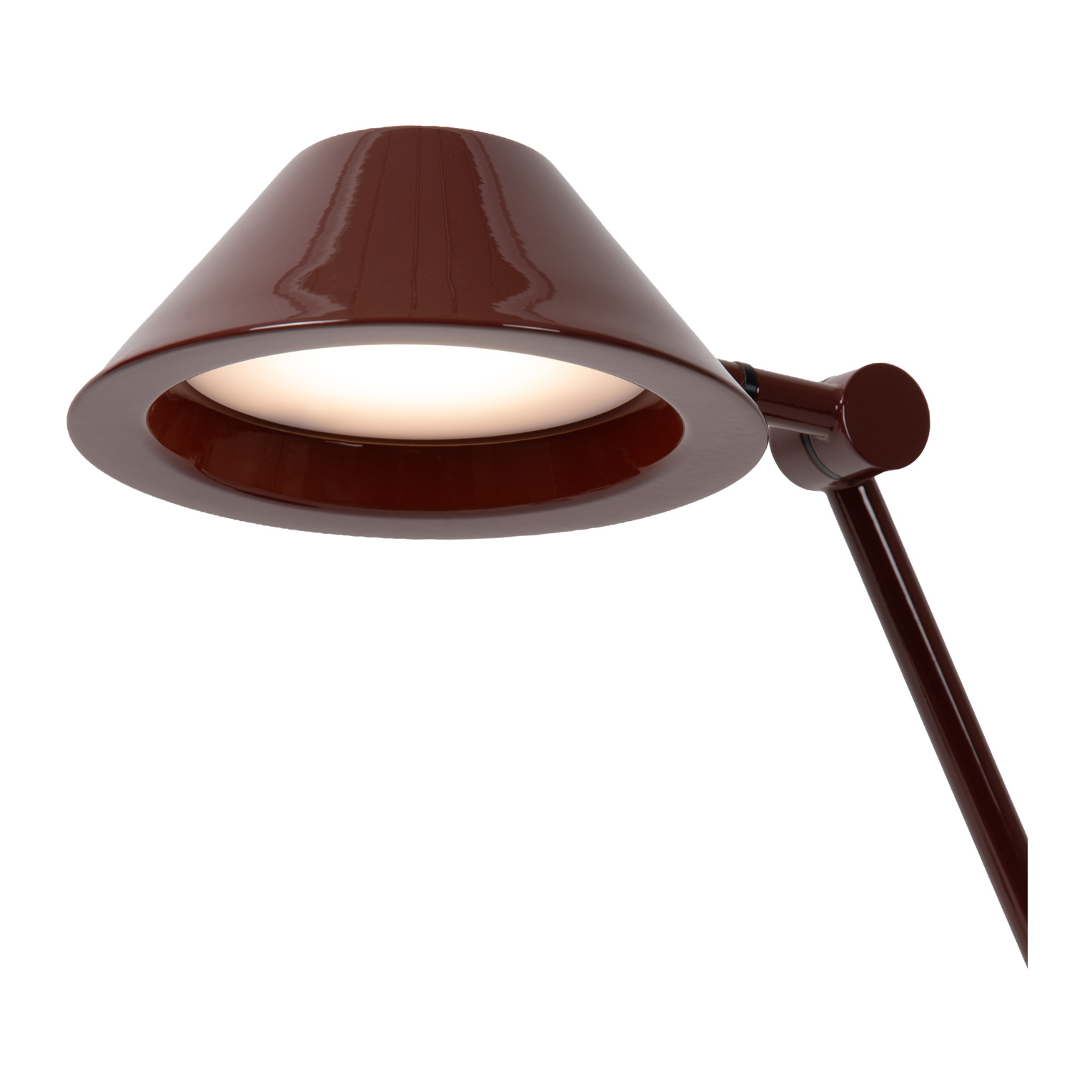 Bureaulamp - LED - 1X8W 3000K - Bordeaux