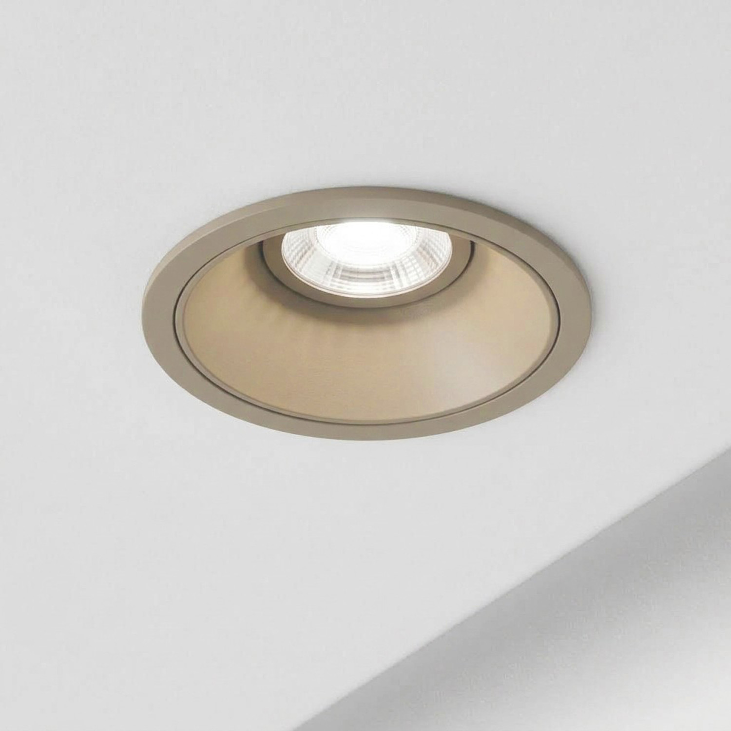 Inbouwspot - woestijnzand - Ø5,5cm - Mini-GU10 - excl. lichtbron