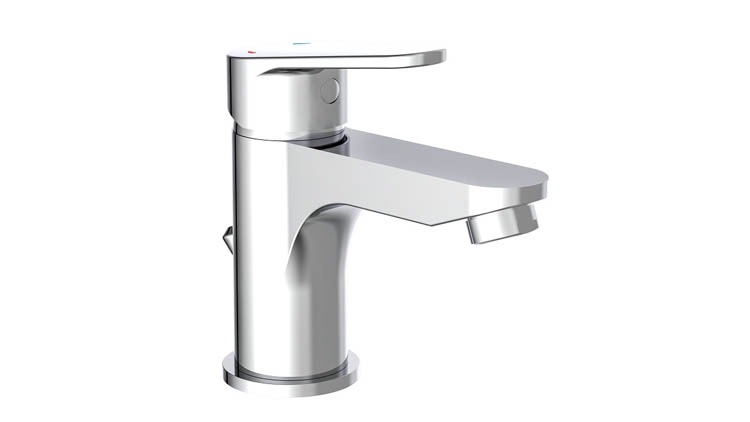 Robinet de lavabo Flor 13,40cm chrome Robinet de lavabo Flor 13,40cm chrome