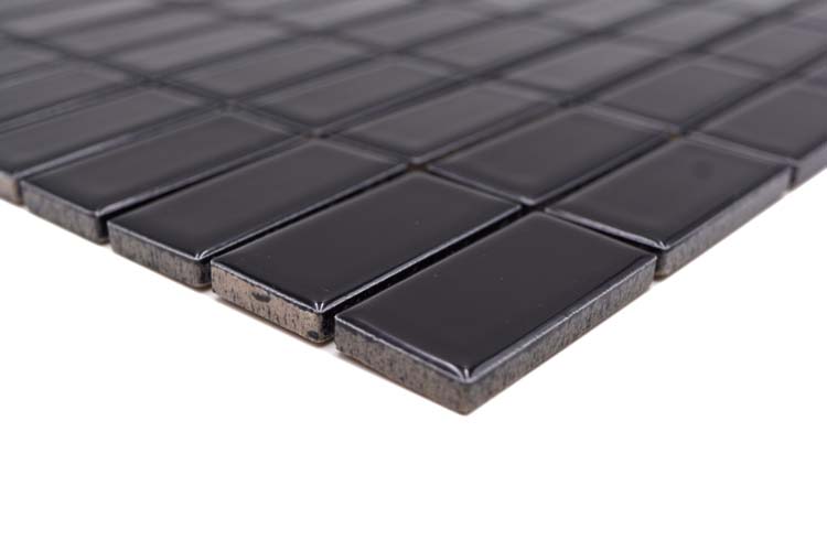 Mosaïque Architec noir brillant 29,8x29,8cm