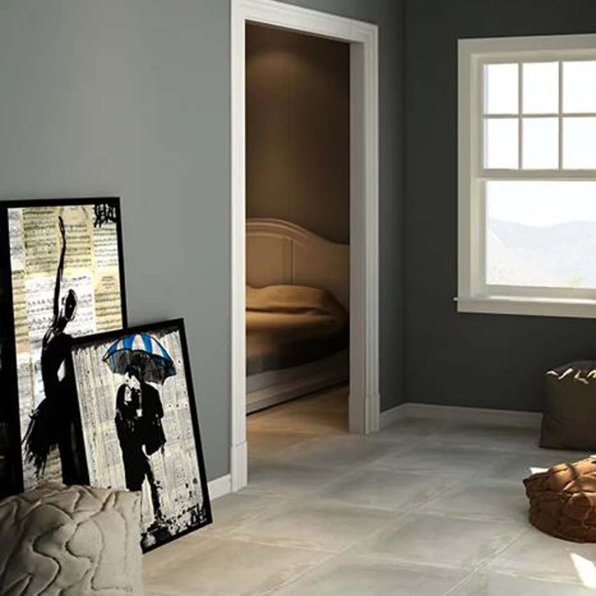 Vloer- en wandtegel District grijs 60x60cm