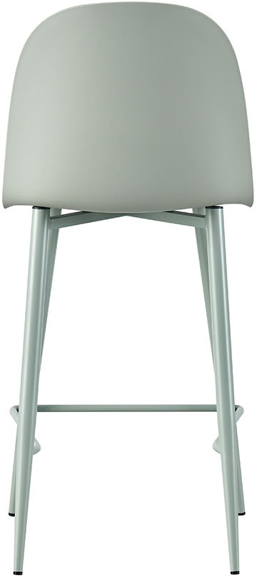 Chaise de bar Renilde gris-vert