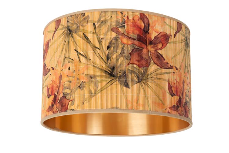 Lucide TANSELLE - Plafonnière - Ø 40 cm - 1xE27 - Multicolor