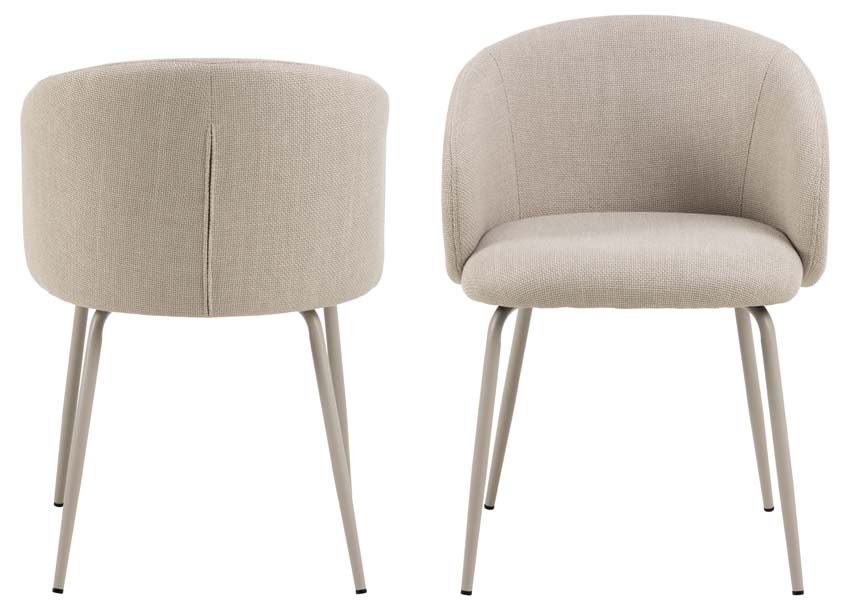 Stoel Nora beige