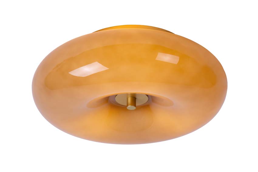 Lucide SENTINO - Plafonnier - Ø 30 cm - 3xG9 - Taupe