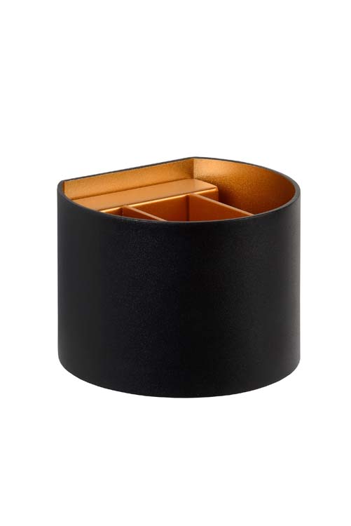 Wandlamp - zwart - rond - dimbaar - G9 - 4W - 2700K