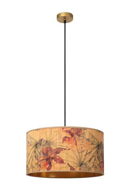 Lucide TANSELLE - Hanglamp - Ø 45 cm - 1xE27 - Multicolor