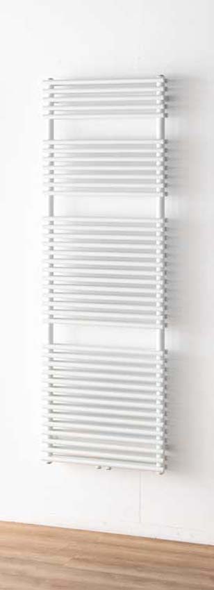 Handdoekradiator Doby 180x50cm dubbel wit 1484W