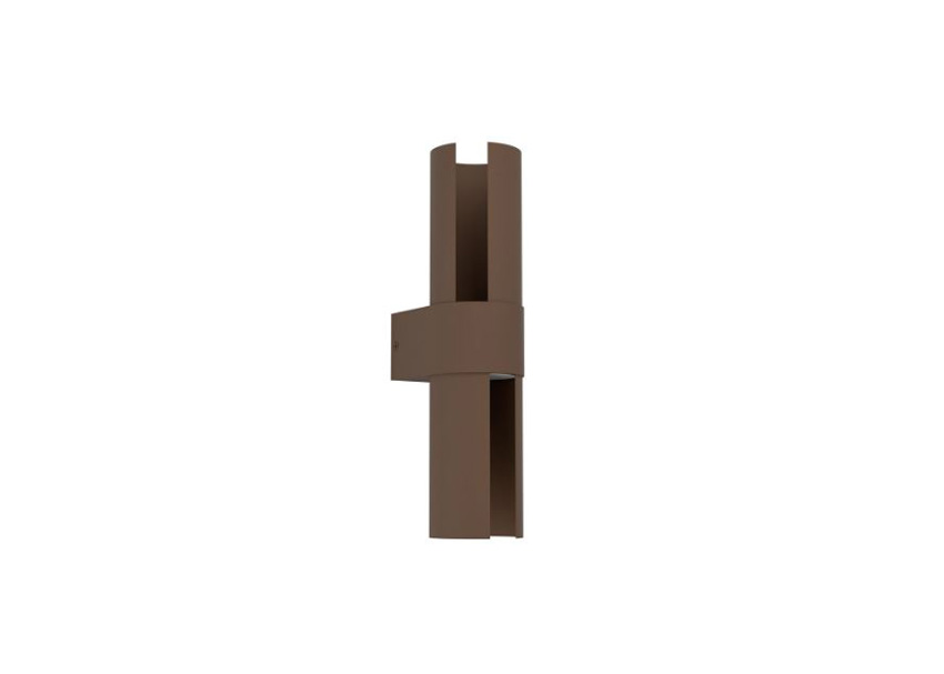 Applique murale - brun rouille - 8x11x32cm - LED - 1x7W - 2700/4000/6500K - 800lm - IP65