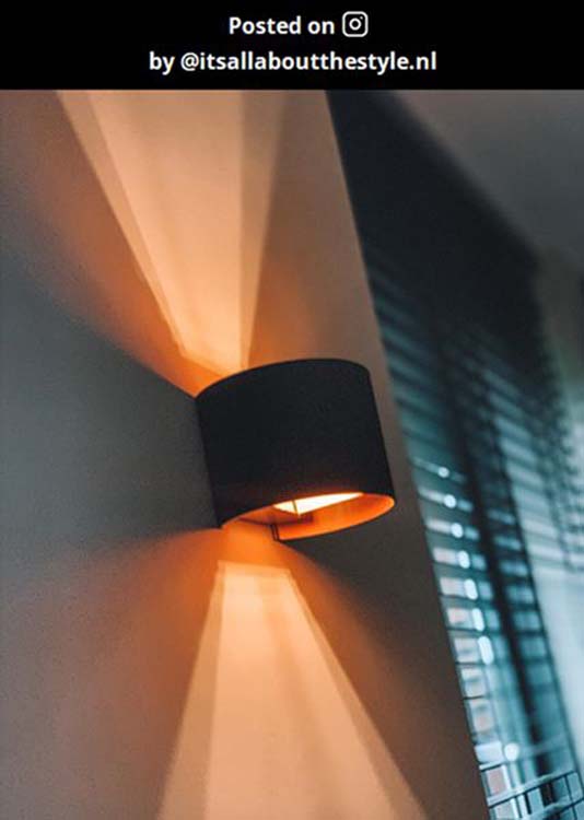 Wandlamp - zwart - rond - dimbaar - G9 - 4W - 2700K