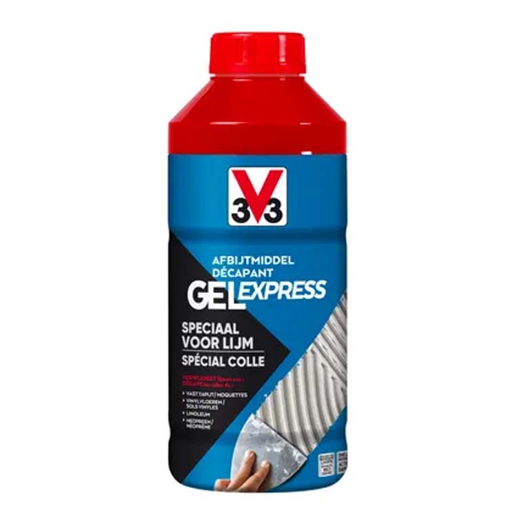 V33 stripper gel express colle spéciale 1l