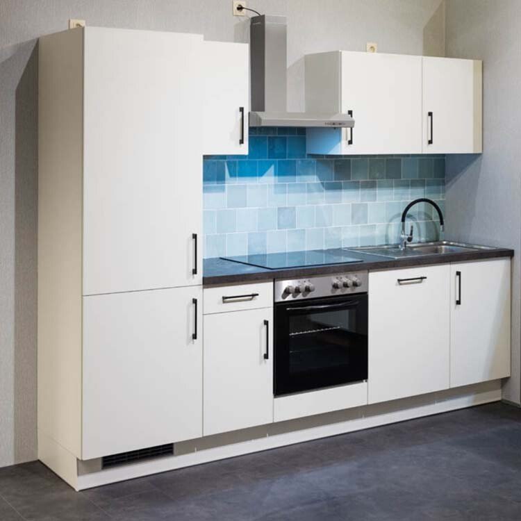 Cuisine blanche pour appartement