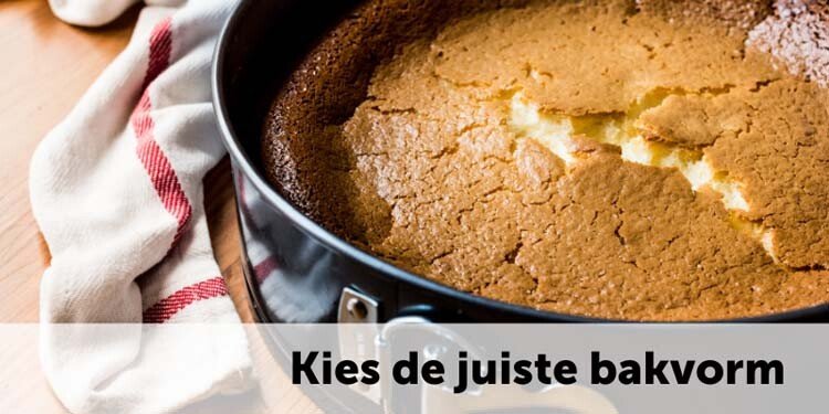 Springvorm voor cake te bakken